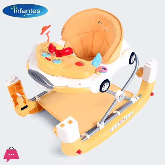 Infantes Baby Walker 2 in 1 Walker + Rocker 1086