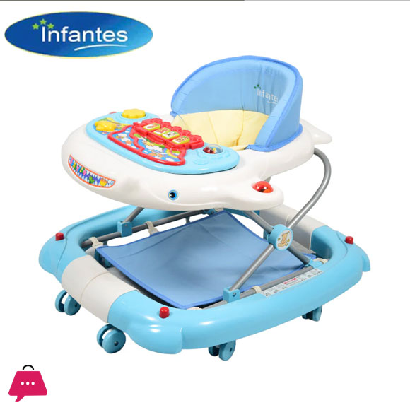 Infantes Whale Baby Walker + Rocker - 1079