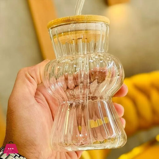 New Design Strips Glass Tumbler 1-Pcs