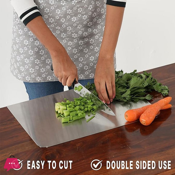 Cutting Boards Stainless steel Chopping Board Food Grade Chopping board with Protected Sheet Stainless steel Chopping Board