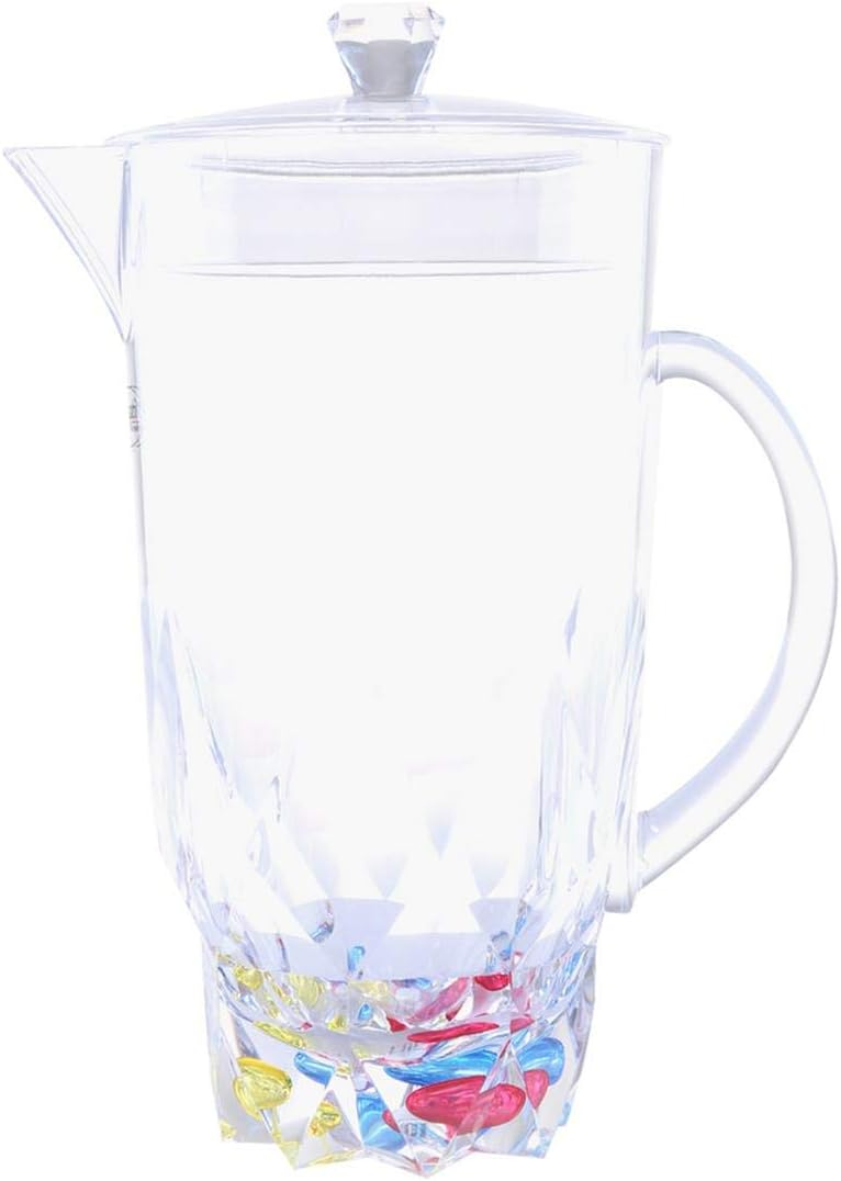 Taiwan Acrylic Jug Glass Set Crystal Base - Water Cup Drinking Jug Glass Set