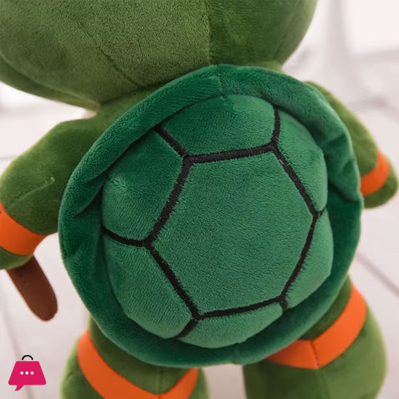 Teenage Mutant Ninja Turtles Plush Toy tmnt Cartoon Donatello Mikey Raffaele Leonardo Figure Stuff Kids Gifts - 75CM