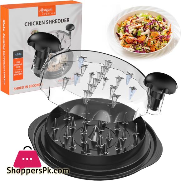 Chicken Shredder Tool Twist with Transparent Lid
