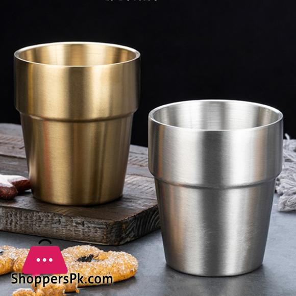 Stainless Steel Drinking Glass 260ml