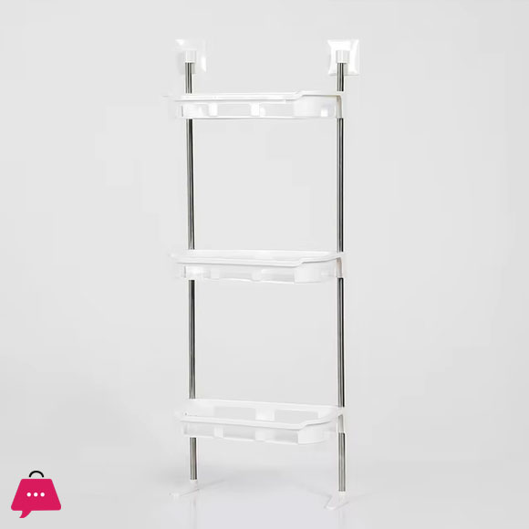 Toilet Rack No Drilling Shelf Above the Toilet Tank Bathroom Rack