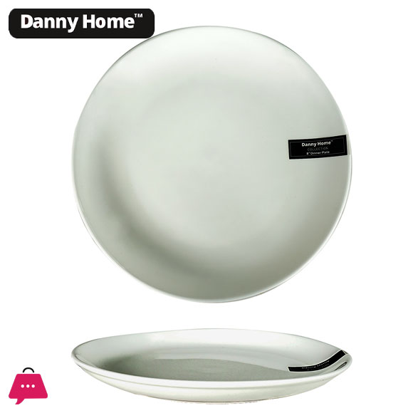 Danny Home Porcelain Dessert Plate 8 Inch