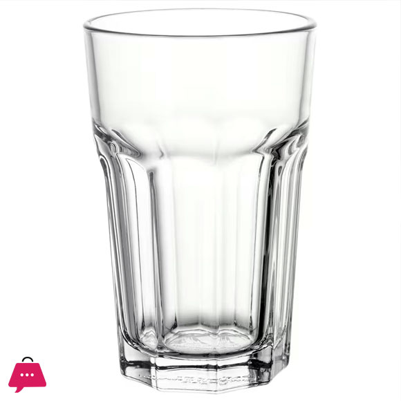 IKEA Shape Glass Soft Drink Glass for Daily Routine Set of 6