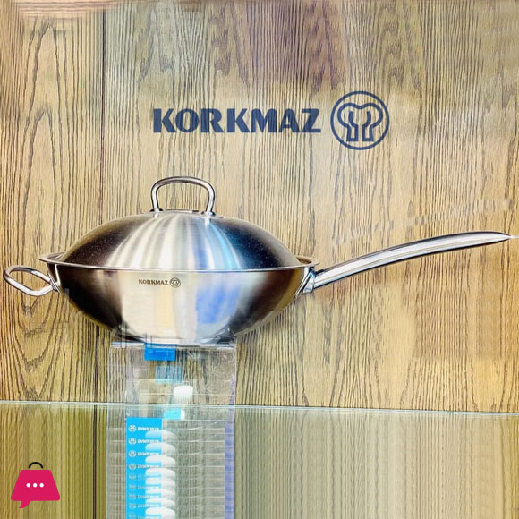 Korkmaz Proline Wok with Auxiliary Handle 32x9cm