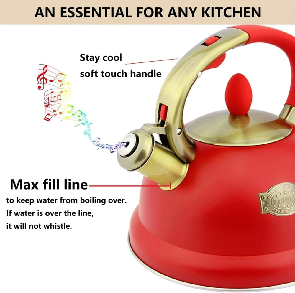 Stainless Steel Tea Kettle Golden Touch 4 Stainless Steel Tea Kettle Golden Touch