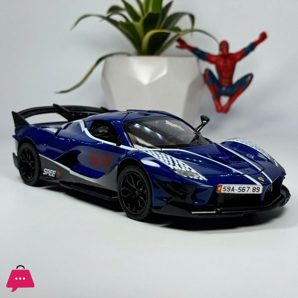 1:24 Ferrari FXX K Supercar Alloy Metal Diecast Car Model Sound & Light Collection Hobby Decorative
