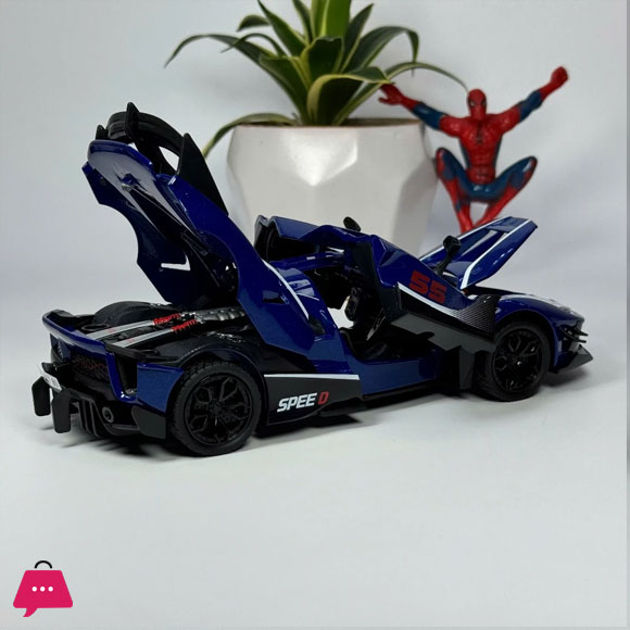 1:24 Ferrari FXX K Supercar Alloy Metal Diecast Car Model Sound & Light Collection Hobby Decorative