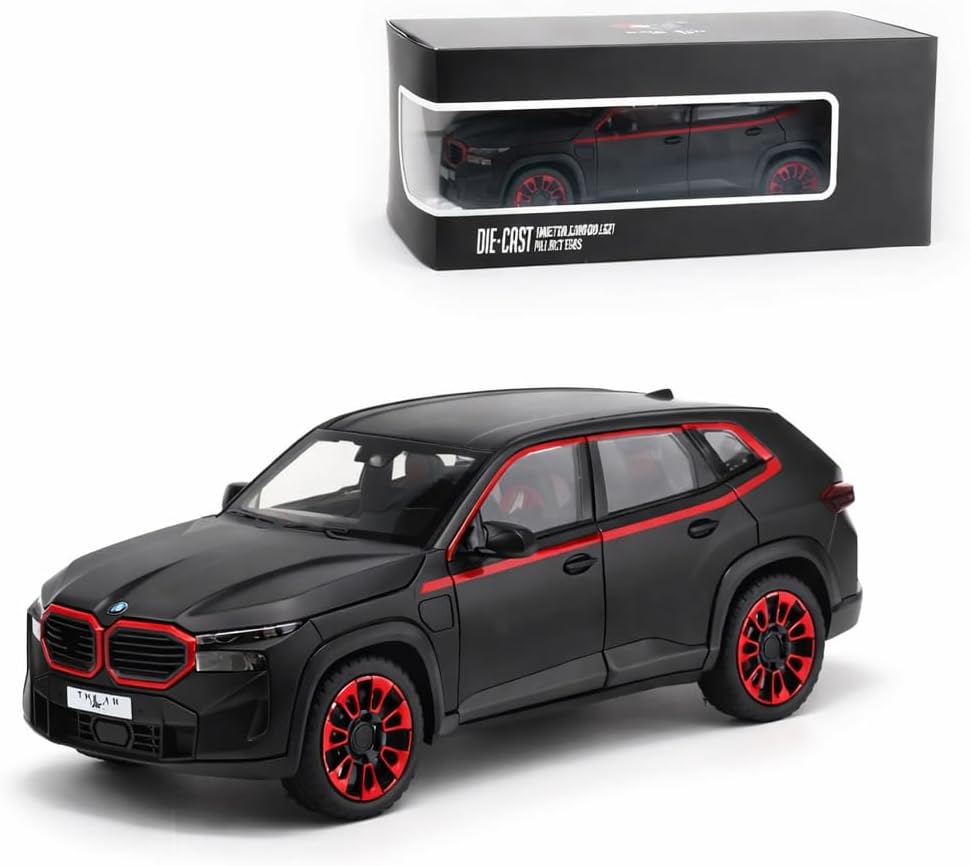 1:24 BMW XM Diecast Model Car Light Sound
