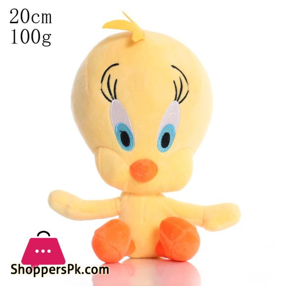 Cartoon Classic Looney Tunes Cartoon Character Bugs Duffy Duck Tweety Cyclone Dog and Bunny Rabbit Plush Toy Figure Stuffed Doll Toys - 23CM