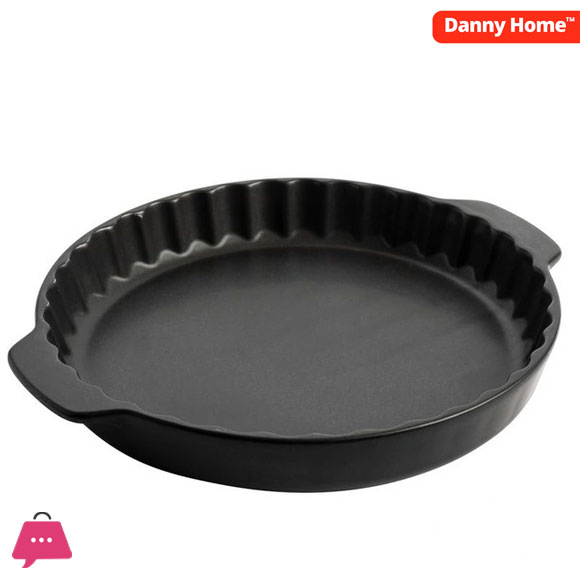 Danny Home Kitchen Aid Matte Oven-to-table Pie Pan Baking Dishes 13 Inch