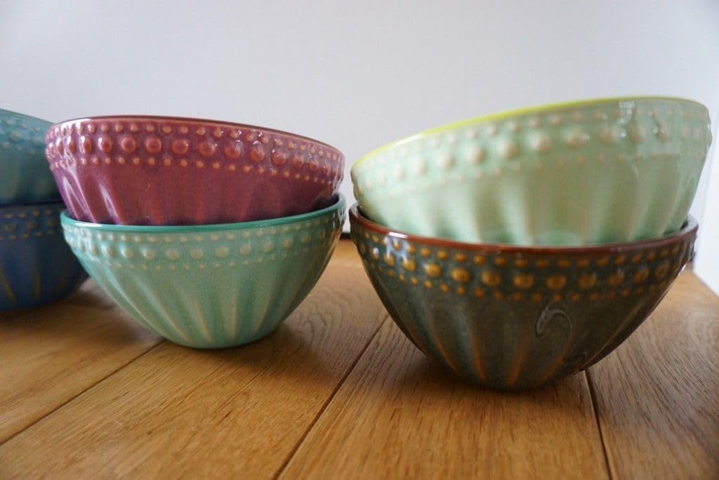 Danny Home Nuance Ceramic Colour Bowls Set 5 Danny Home Nuance Ceramic Colour Bowls Set