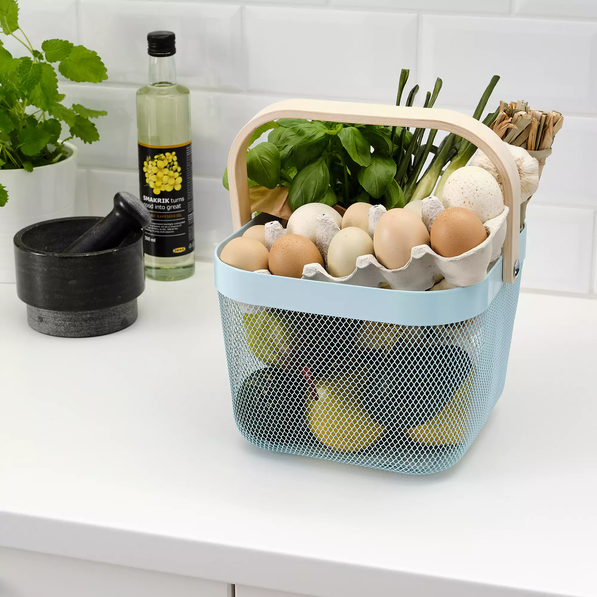 Ikea Risatorp Basket In Pale Blue 8 Ikea Risatorp Basket In Pale Blue