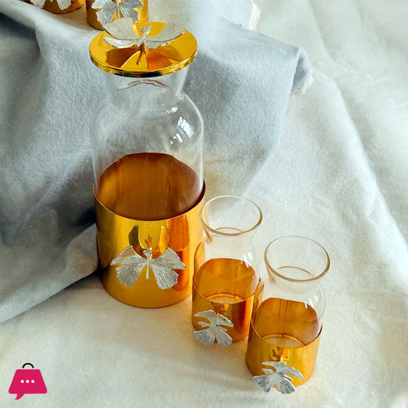Juice Jug Set with 6 Glasses