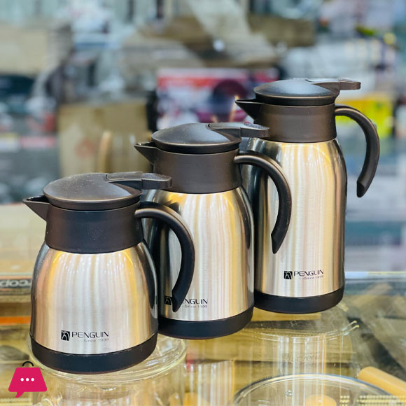 Penguin Stainless Steel Flask