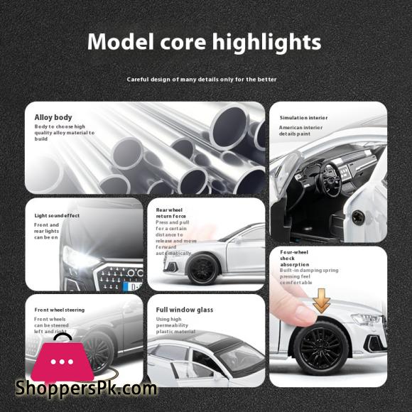1:32 Audi A8 Car Toy Alloy Dieast Metal Model Car