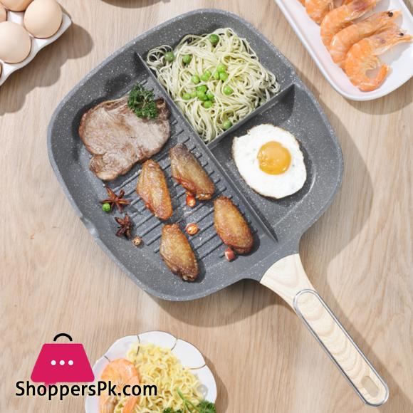 3 in 1 Frying Pan Crepe Maker Thickened Omelet Pan Non stick 30CM