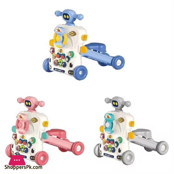 5 IN 1 Activity Musical Baby Walker Multifunctional Baby Push Walker Toys