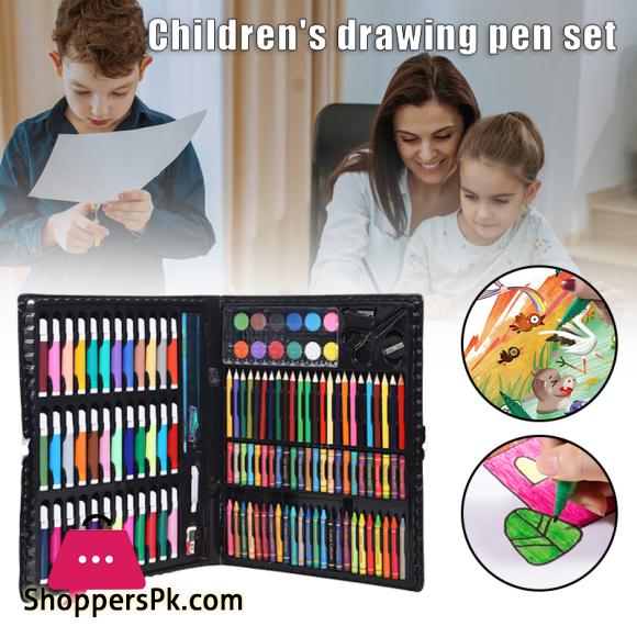 Colouring Kit Art & Craft Kids Painting Drawing Tool Set 150 Pcs