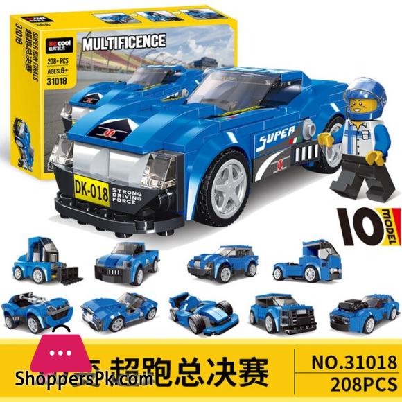 DECOOL 31018 10 In 1 SUPER RUN FINAL - MULTIFICENCE