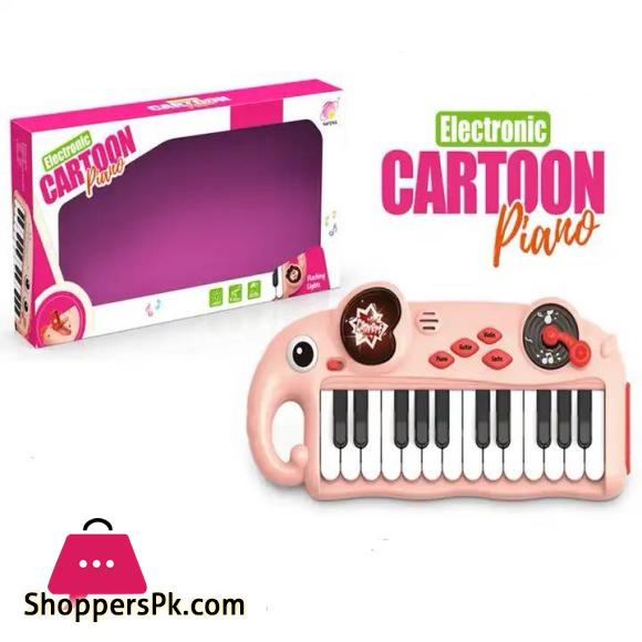 Electronic Cartoon Animal Elephants Piano Toy