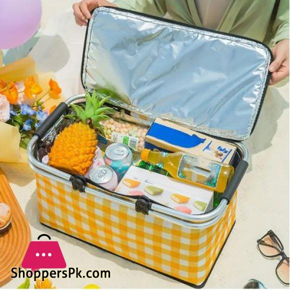 Foldable Insulated Picnic Basket