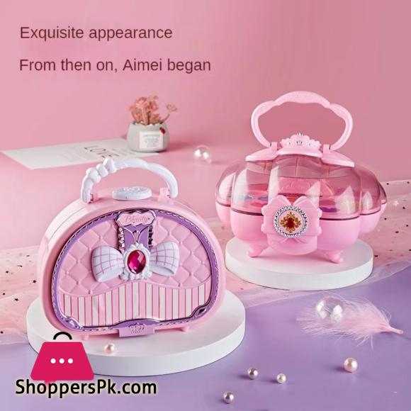 Kids Makeup Kit For Girl, Real Washable Non-Toxic Girls Makeup Kit