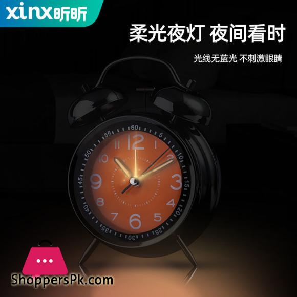 Mechanical Alarm Clock Super Loud Bedside Desktop Machine Metal Bell Alarm Clock