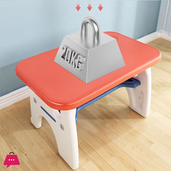 Multipurpose Children Kids Plastic Table and Chair Set Study Desk Homework Table Learning Table