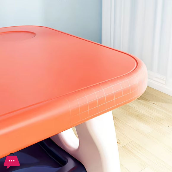 Multipurpose Children Kids Plastic Table and Chair Set Study Desk Homework Table Learning Table