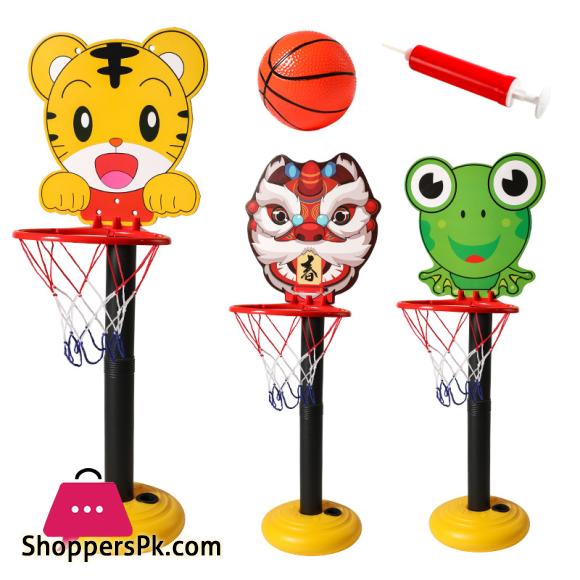 Outdoor Indoor Mini Basketball Hoop for Toddler Adjustable Basketball Goal with one Ball for Kid Birthday Gift