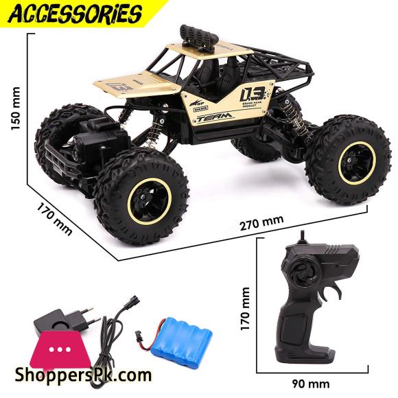 Rock Crawler Alloy Material Remote Control Car 2.4 Ghz