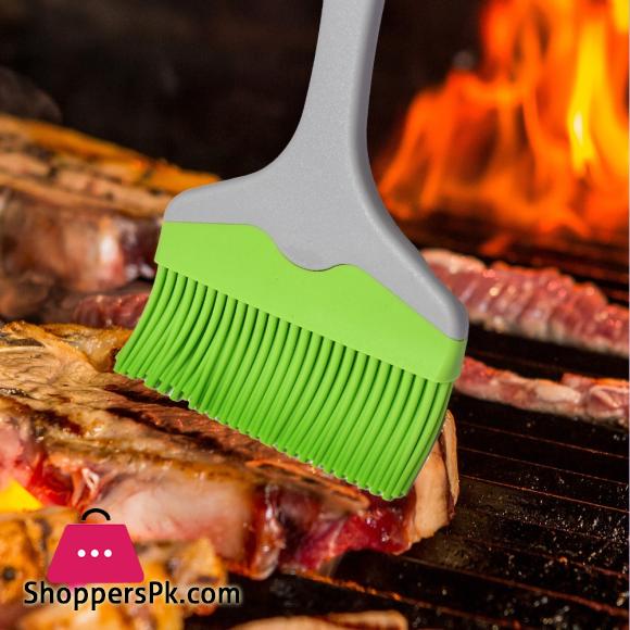 Silicone Oil Brush Split Type Extra Large Cooking Tool 9CM Widening Contrasting Silicone Basting Brush Barbecue