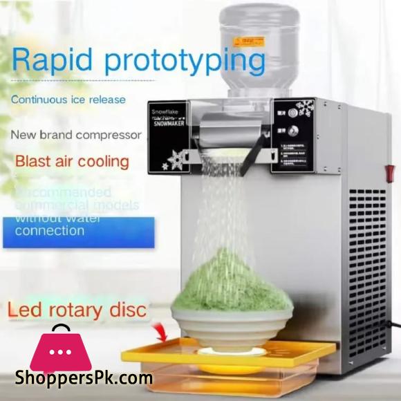 Snowflake Ice Machine ZB-XBJ160F Popular 1200W Milk Ice shaver Machine snowflake Bingsu Machine Snow ice-cream