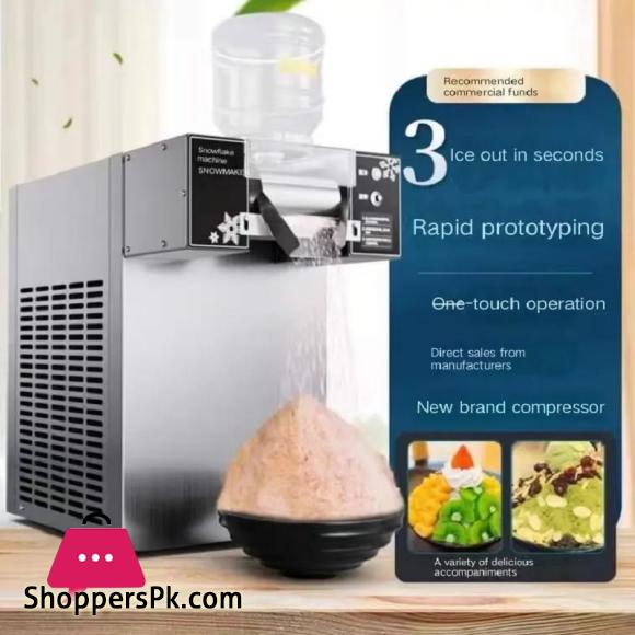 Snowflake Ice Machine ZB-XBJ160F Popular 1200W Milk Ice shaver Machine snowflake Bingsu Machine Snow ice-cream