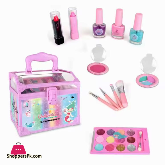 Kids Makeup Set kids Play Makeup Kit Creates Beautiful Nails to Pretend Makeup