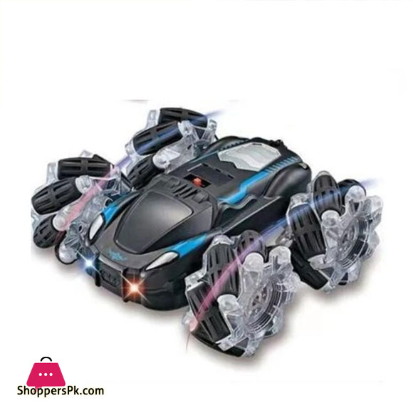 New Stunt Roll Drift RC Car Rechargable Remote Control Spinning Wheels Car With Lights Best Birthday Gifts