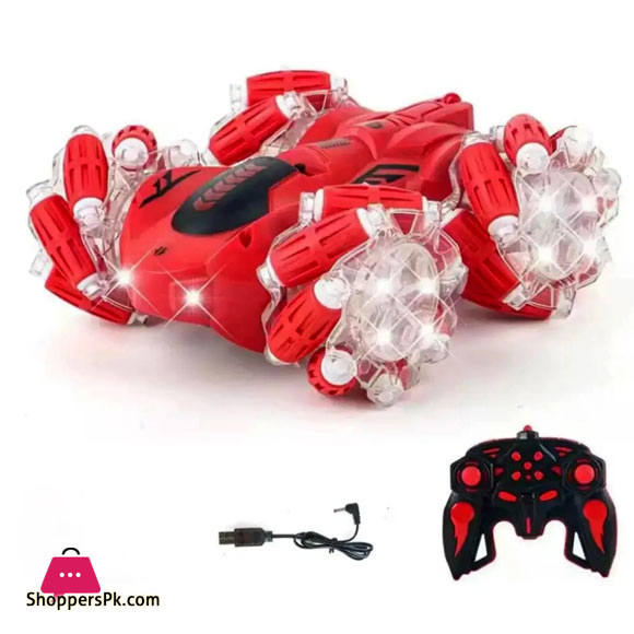 New Stunt Roll Drift RC Car Rechargable Remote Control Spinning Wheels Car With Lights Best Birthday Gifts