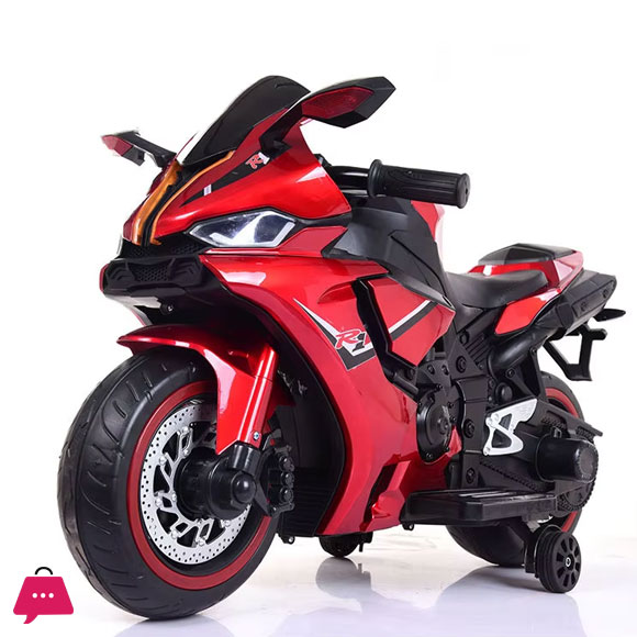 R1 Electric Kids Motorcycle MP3 Function Remote Control Ride-on Car for 2-8 Year Olds
