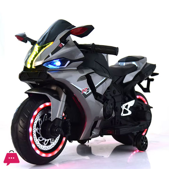 R1 Electric Kids Motorcycle MP3 Function Remote Control Ride-on Car for 2-8 Year Olds
