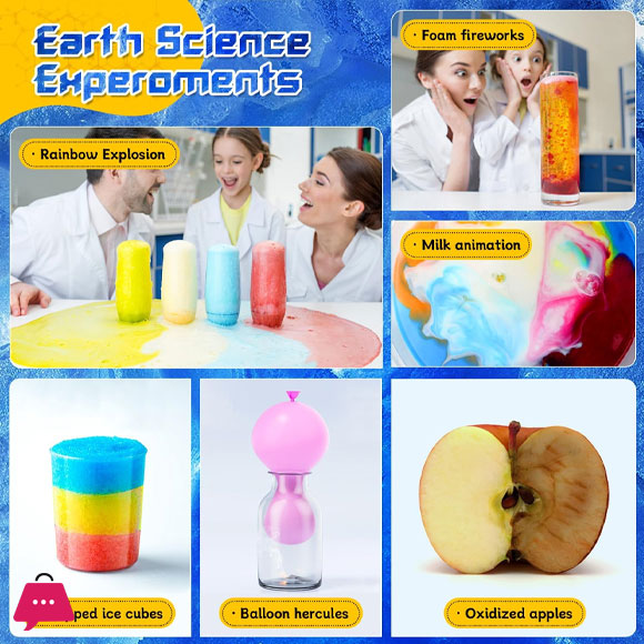 Science Kits for Kids, 68 Lab Science Experiments, 27 Pcs Educational Science Toys