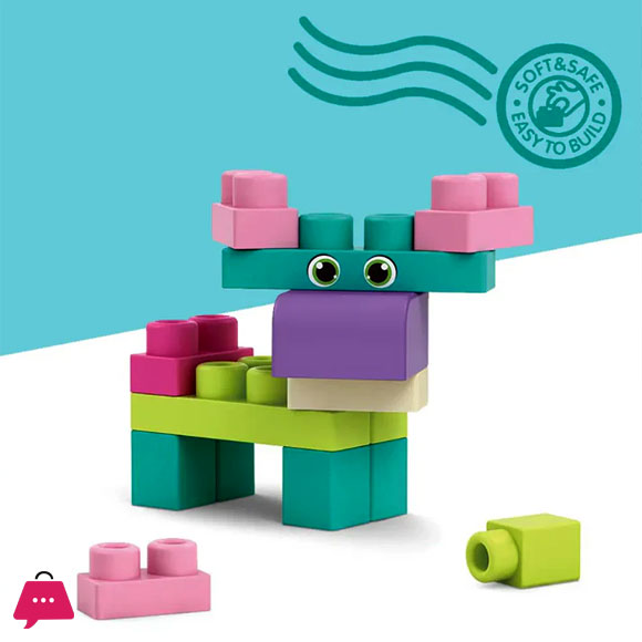 Soft Rubber Blocks Preschool Children Educational Building Blocks Toys 13Pcs/23pcs