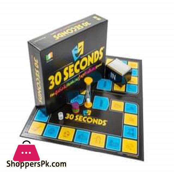 30 SECONDS Board Game Senior No 0143 Birthday gift and family game