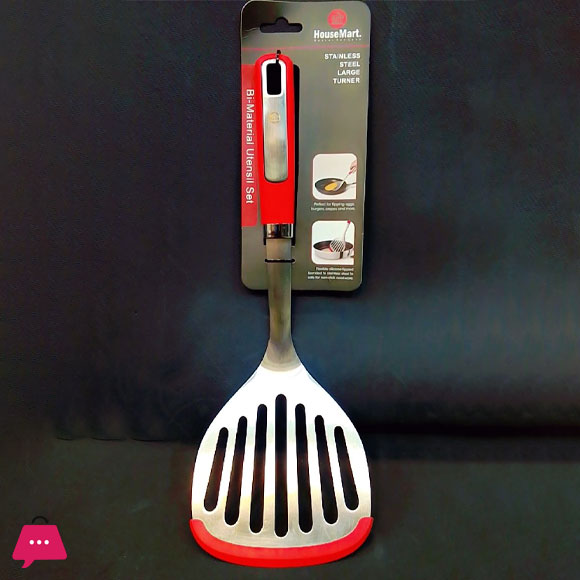 House Mart Stainless Steel Large Turner Spoon