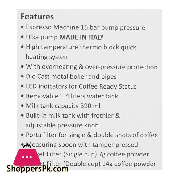 Alpina Espresso Coffee Machine SF-2812