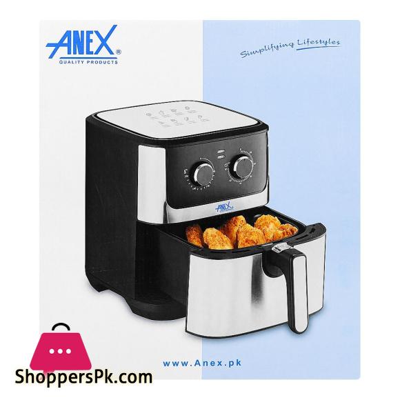 Anex Deluxe Air Fryer 6500ml Capacity AG-2016
