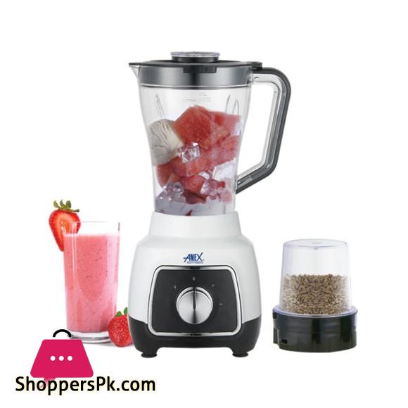 Anex Deluxe Blender & Grinder White, AG-6134UB
